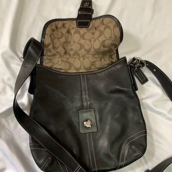 Coach Bags Coach 948 Soho Black Leather Messenger Bag Purse Poshmark